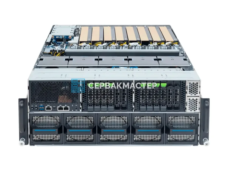 Сервер GIGABYTE XL43-ZX2-AAS1 на 8x NVIDIA RTX PRO 6000 Blackwell Server Edition 96GB