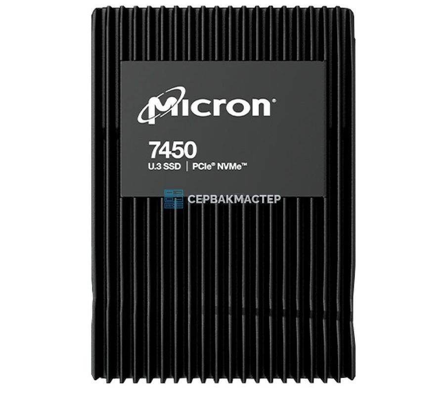 Серверный SSD Micron 7450 MAX 3.2TB 2.5" U.3 PCIe Gen4 [MTFDKCC3T2TFS-1BC4ZABYY]