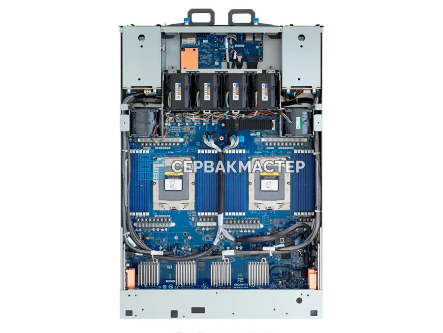 GIGABYTE G893-ZD1-AAX5 — GPU-сервер 8U с 8× NVIDIA B200 SXM 180GB и 2× AMD EPYC