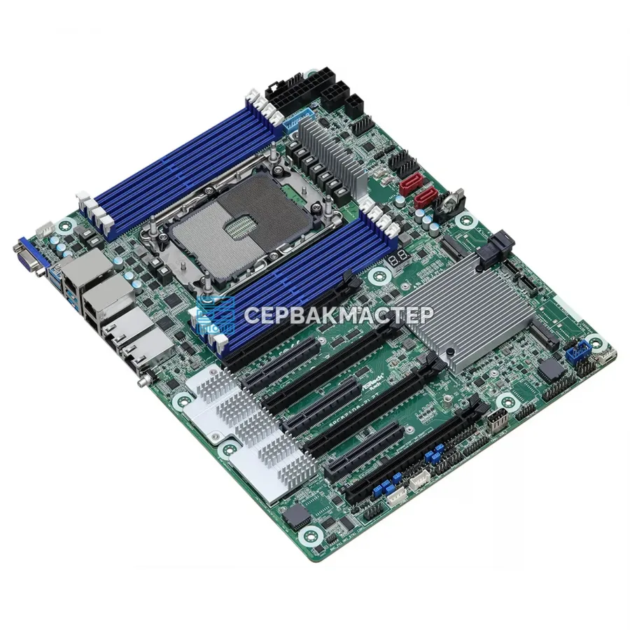 Серверная материнская плата ASRock Rack SPC621D8-2L2T (ATX, LGA4189, 8 DIMM) — купить в СервакМастер