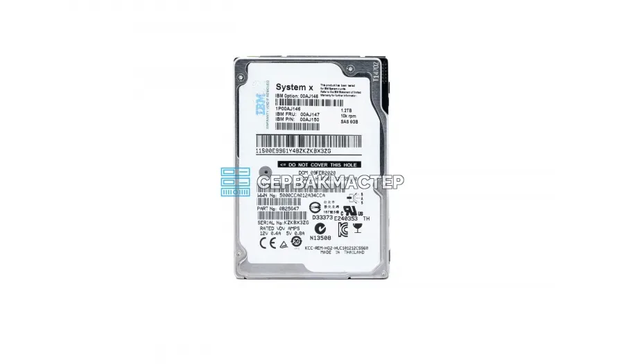 Жесткий диск Seagate Exos 7E10 4TB 3.5" SATA 6Gb/s ST4000NM000B — купить в СервакМастер