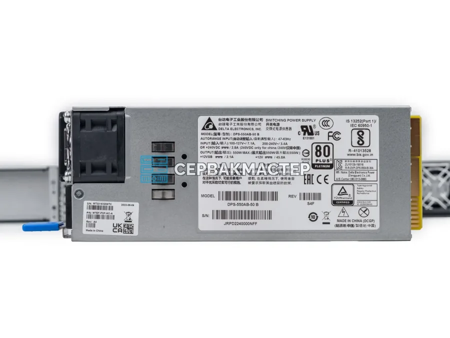 Коммутатор NVIDIA MSN2700-CS2F на 32 порта QSFP28 100 Гбит/с (920-9N101-00F7-0X4), Onyx, L2/L3
