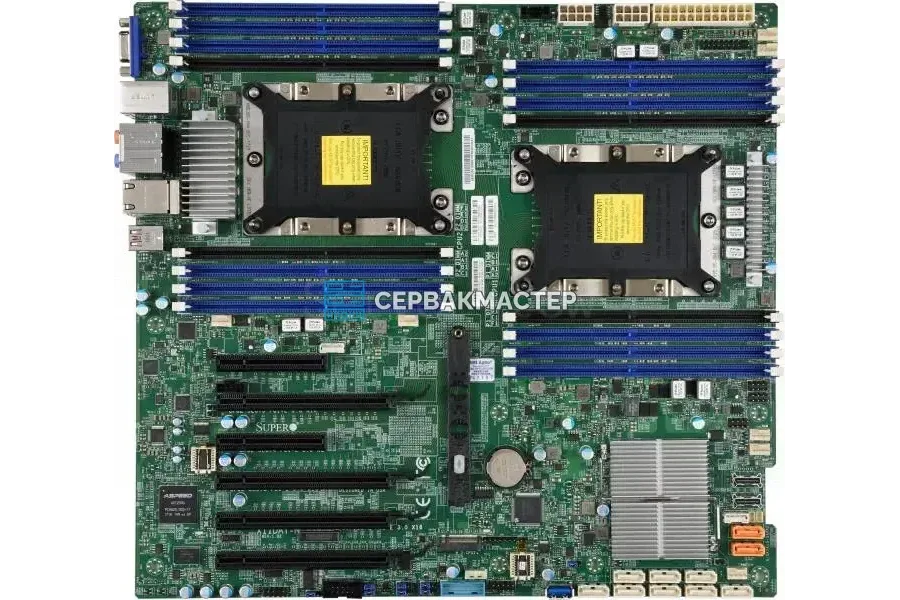 Серверная материнская плата Supermicro X14DBI-T E-ATX, 2x LGA4710, 16 DIMM [MBD-X14DBI-T-B] — купить в СервакМастер