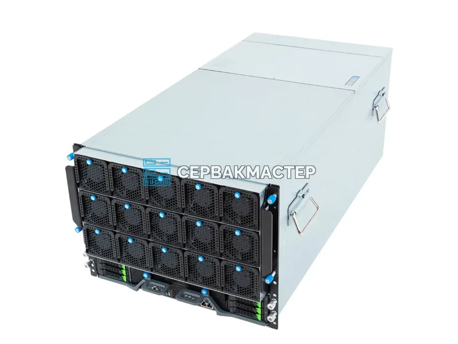 GIGABYTE G893-ZD1-AAX5 — GPU-сервер 8U с 8× NVIDIA B200 SXM 180GB и 2× AMD EPYC