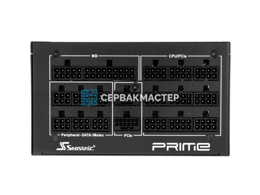 Блок питания Seasonic PRIME PX-1600 ATX 3.1, 1600 Вт, 80 PLUS Platinum, полностью модульный