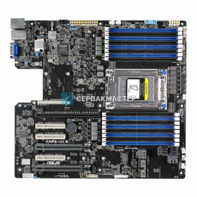 Серверная материнская плата ASUS KNPA-U16 EEB, сокет SP3, 16x DIMM DDR4 — купить в СервакМастер