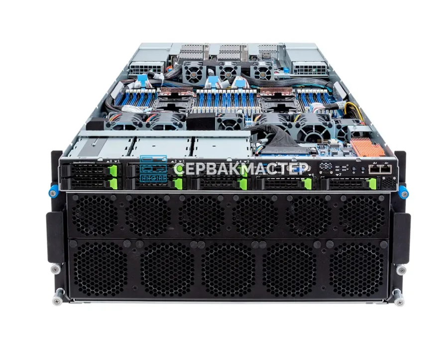 GIGABYTE G593-SD0-AAX1 — GPU-сервер 5U на 8× NVIDIA H100 SXM 80GB