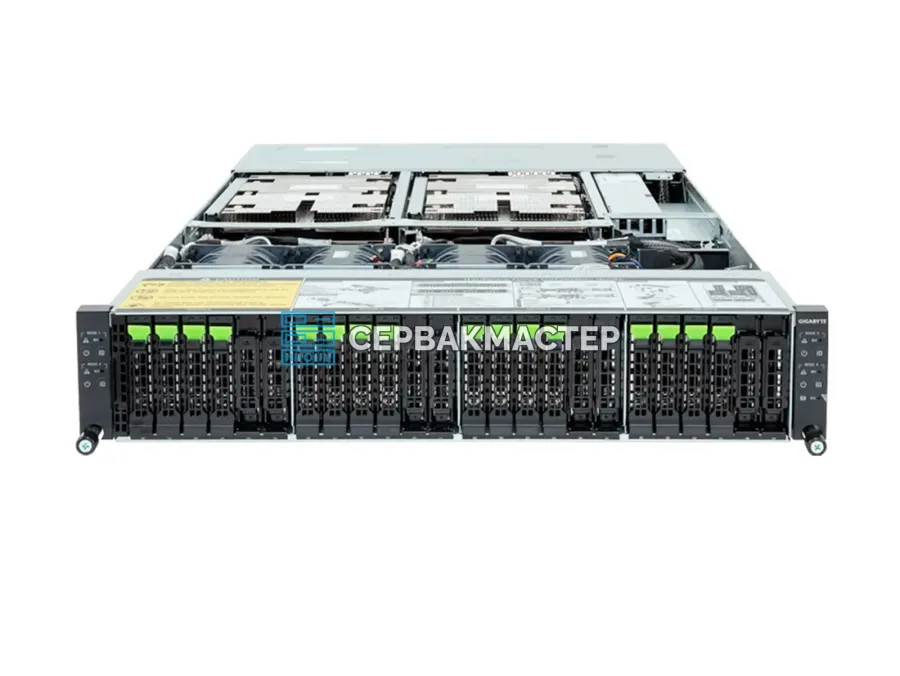 GIGABYTE H263-V60-AAW1 — 2U 4-узловой AI-сервер (8x RTX PRO 4500 BSE 32GB, 8x Grace, RAM 3.8TB)