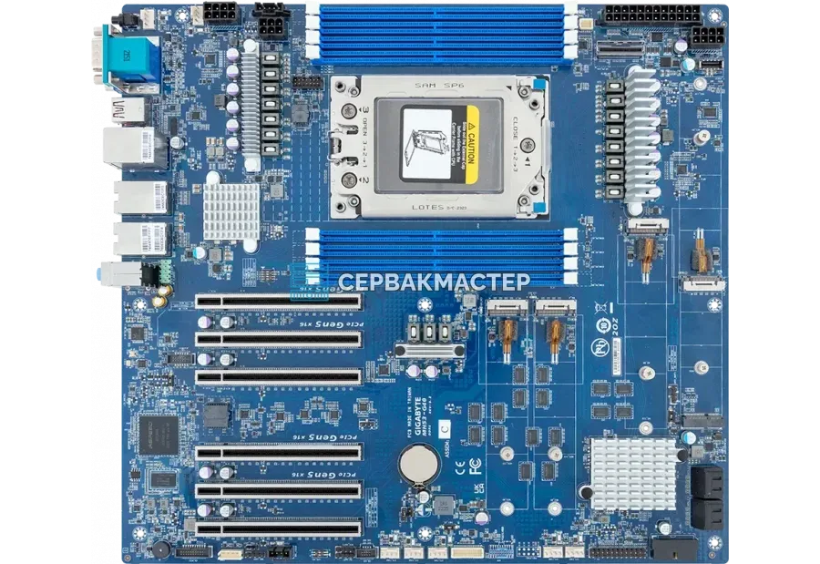 Серверная материнская плата Supermicro X11SPW-TF REV 1.0 (LGA3647, 6x DDR4) — купить в СервакМастер