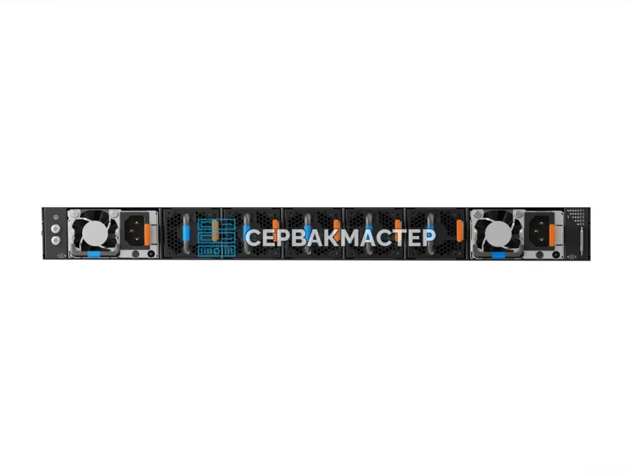 Коммутатор Dell PowerSwitch S4348T-ON PS/IO Airflow: 48x RJ45 10 Гбит/с, 6x QSFP28 100 Гбит/с