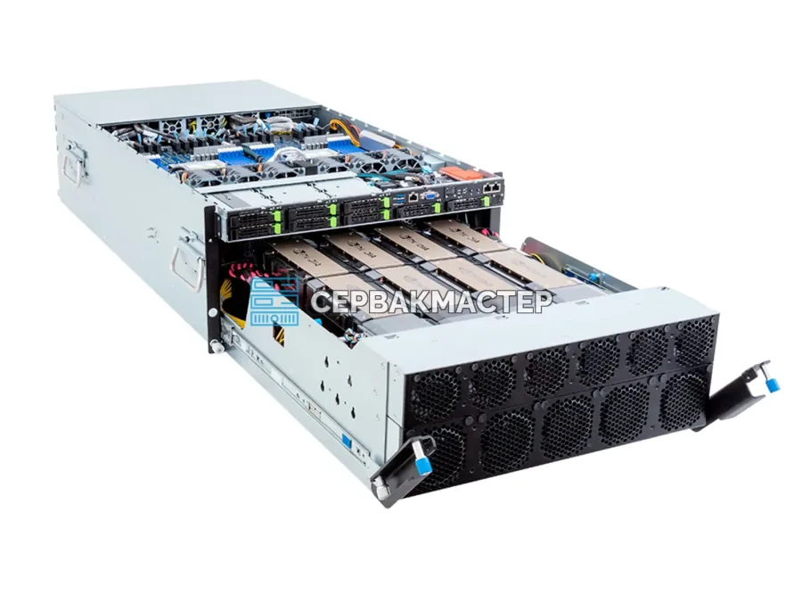 GIGABYTE G593-ZD2-AAX1 — 5U GPU-сервер на 8× NVIDIA H100 SXM 80GB