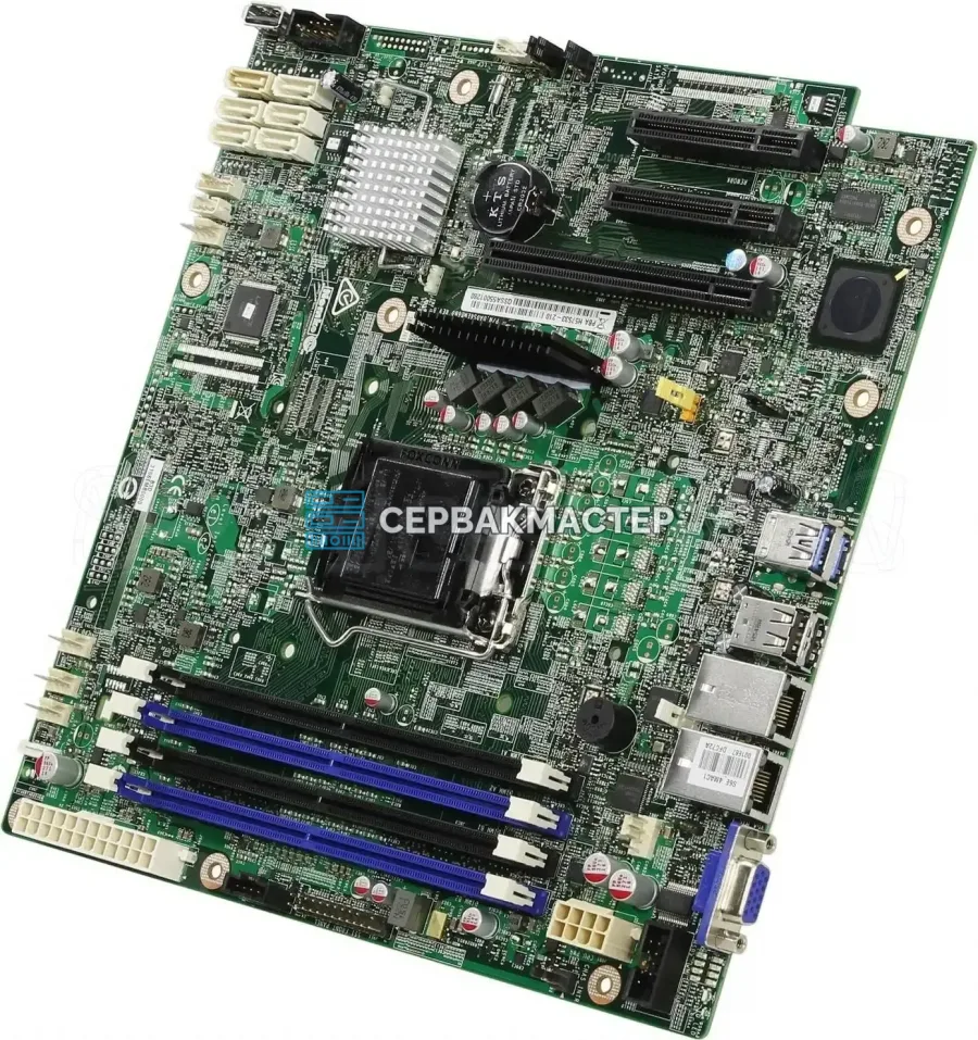 Материнская плата Intel Server Board S1200SPS (Micro-ATX, LGA1151, 4 DIMM) — купить в СервакМастер