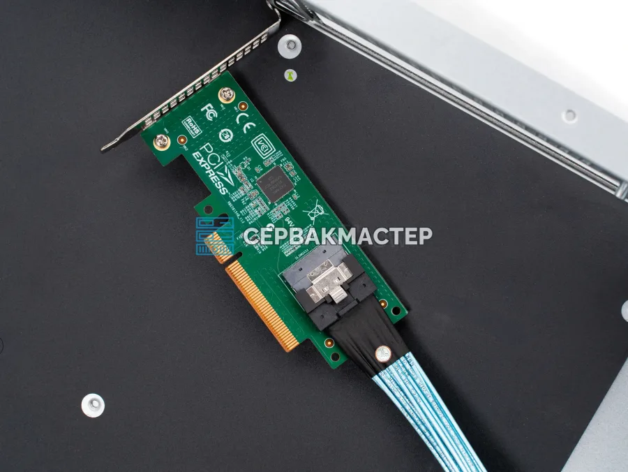 GPU-шасси ALEO 8x GPU 4x 1600W с комплектом кабелей 8PIN