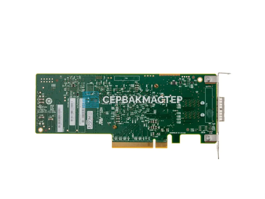 HBA-адаптер Broadcom 9300-8e на чипе SAS3008: 8 портов SAS/SATA 12 Гбит/с, без кеша