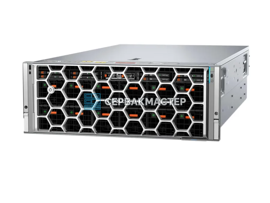 GPU-сервер DELL PowerEdge XE7745: 8× RTX PRO 6000 BSE 96GB, 2× EPYC 9755, 1152 ГБ RAM