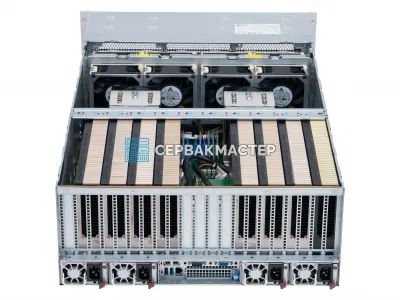 Supermicro 4125GS-TNRT: 8× NVIDIA H100 80GB + 2× AMD EPYC 9354 — купить AI-сервер в СервакМастер