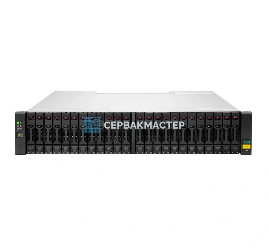СХД HPE MSA 2062 25GbE iSCSI SFF [R0Q82B] — 2U, 24 накопителя SAS/SATA