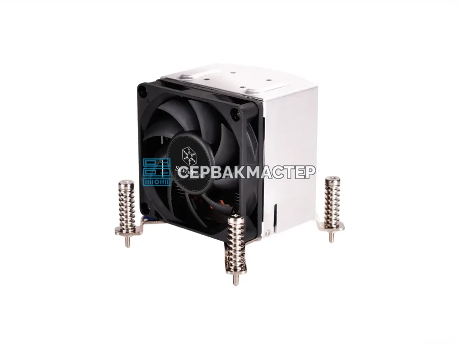 Низкопрофильный кулер SilverStone AR10-115XS для 3U (LGA1150/1151/1155/1156/1200)