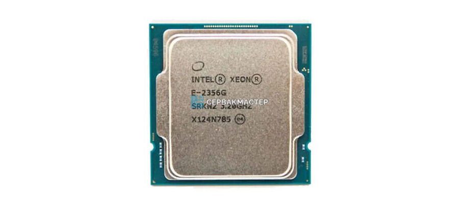 Intel Xeon E-2356G (6c/12t, 3.2-5.0GHz, LGA1200, SRKN2) — купить в СервакМастер