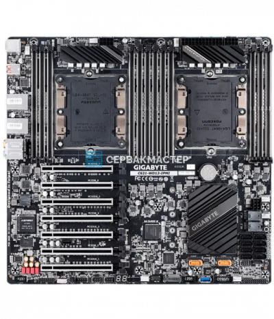 Серверная материнская плата GIGABYTE C621-WD12-IPMI (EEB, 2x LGA3647, 12 DIMM) — купить в СервакМастер