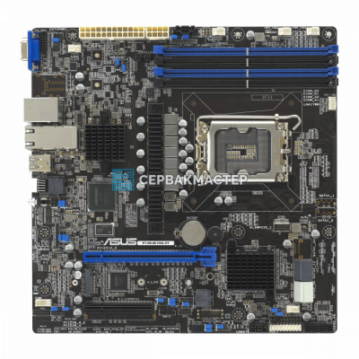 Материнская плата ASUS P13R-M/10G-2T (Micro-ATX, LGA1700, 4 DIMM, парт.№ P13R-M/10G-2T) — купить в СервакМастер