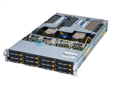Купить Supermicro AS-2024US-TRT: 3× NVIDIA A100 40GB + 2× AMD EPYC 7713, 1 ТБ RAM — «СервакМастер»