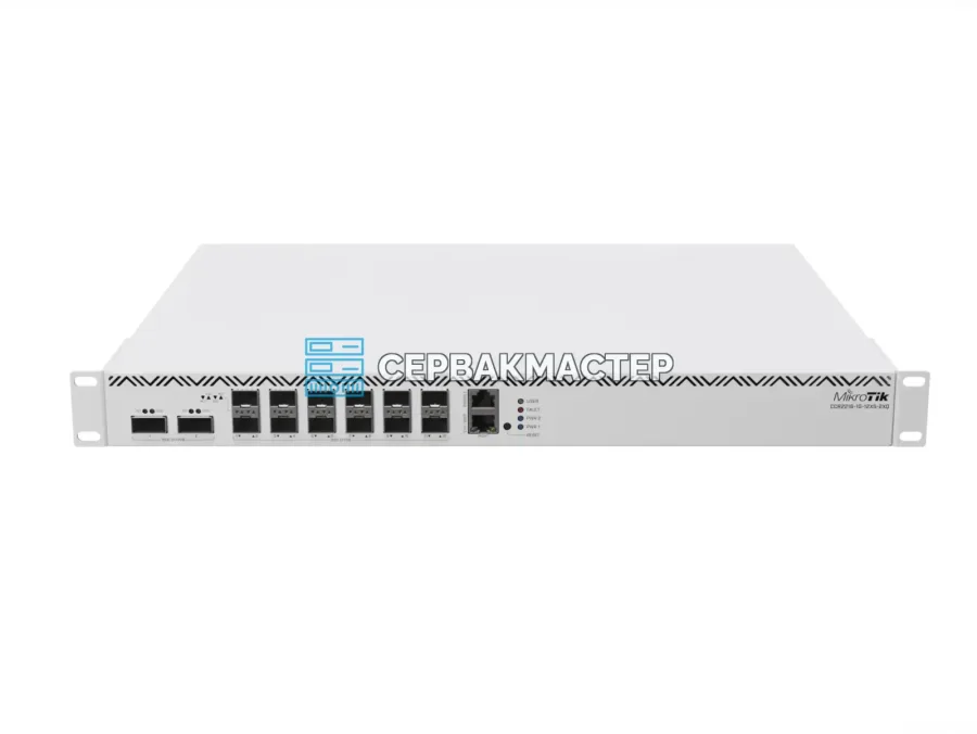 Маршрутизатор-коммутатор MikroTik CCR2216-1G-12XS-2XQ: 12x SFP28 25G, 2x QSFP28 100G