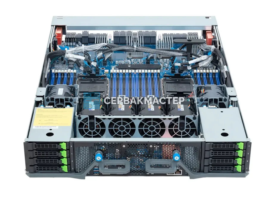GIGABYTE G894-SD1-AAX5 — 8U GPU-сервер с 8× NVIDIA B200 SXM 180GB (1440 ГБ HBM3e)
