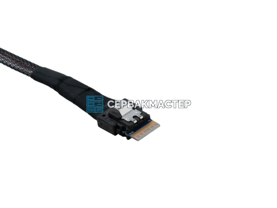 Кабель Slimline SAS SFF8654-4i — SFF8643 MiniSAS HD, 1 м