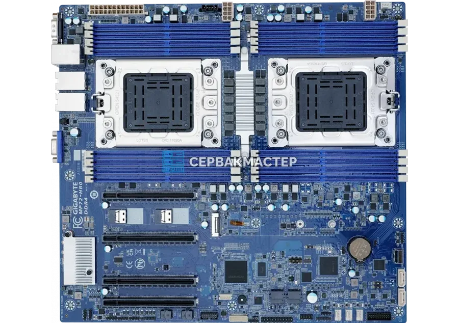 Материнская плата ASRock Rack GNR2D16-2T (2x LGA4710, EEB, 16 DIMM) — купить в СервакМастер