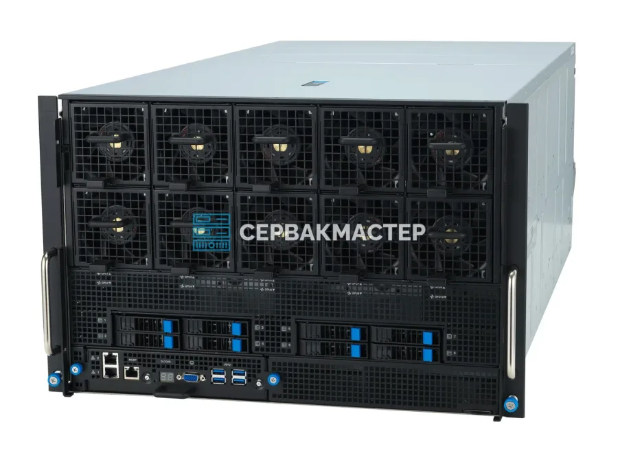Сервер ASUS ESC N8-E11V с 8× NVIDIA H200 SXM 141GB (HGX, 7U)