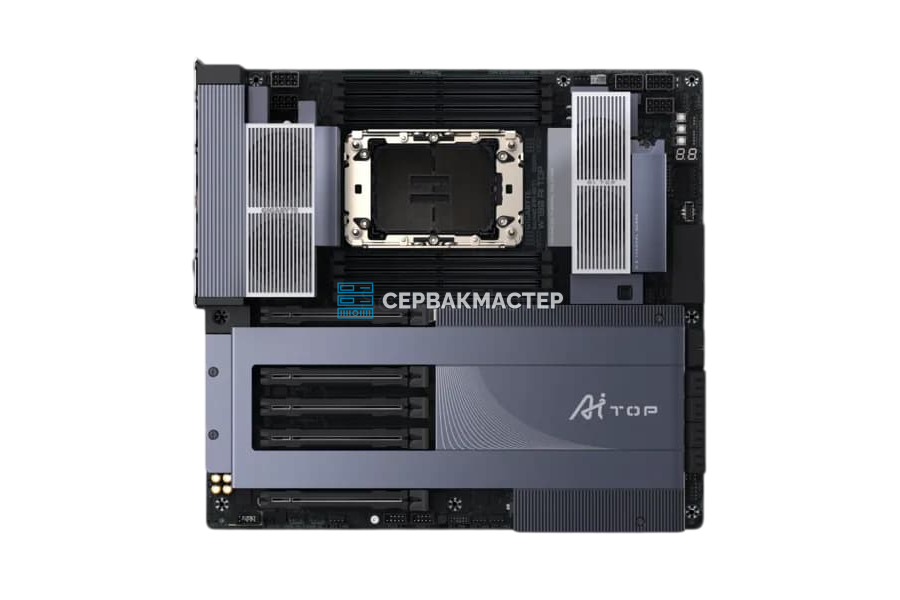 Материнская плата ASRock Rack GENOA2D16NQM3-2Q (EEB, 2x SP5, 16 DIMM, DDR5) — купить в СервакМастер