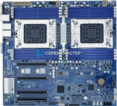 Серверная материнская плата Gigabyte MP72-HB0 Rev 3.0 (E-ATX, 2x LGA4926, 16 DIMM) — купить в СервакМастер