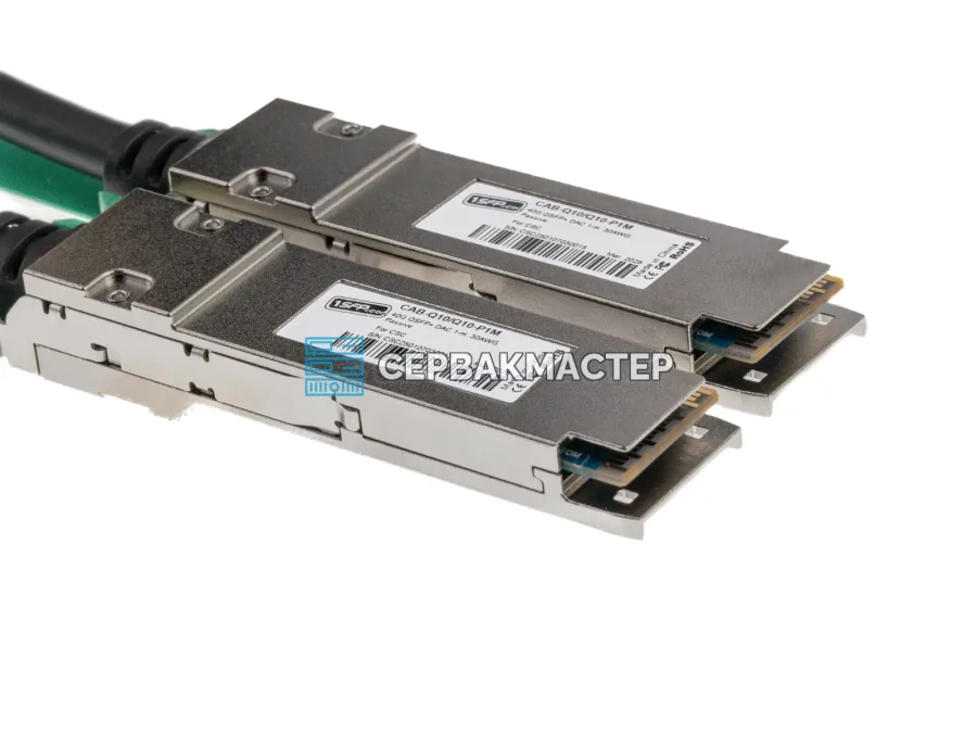 DAC-кабель 10Gtek QSFP+ 1 м, пассивный, 40GbE [CAB-Q10/Q10-P1M]
