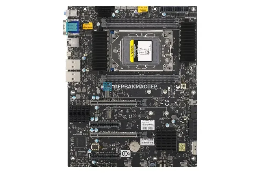 Материнская плата ASRock Rack AM5D4ID2, Deep mini-ITX, AM5, 4 DIMM DDR5 — купить в СервакМастер