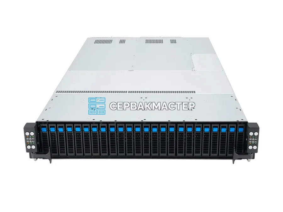 Сервер ASUS RS720QN-E11-RS24U 2U4N: 8x RTX PRO 4500 BSE 32GB, 8x Grace, RAM 1.9TB