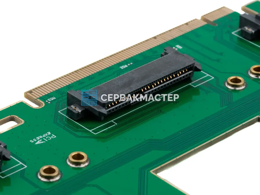 Переходник PCIe 4.0 x16 на 4x U.2 (Full profile, SFF8639) для NVMe-накопителей