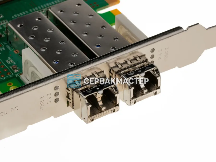 Двухпортовый FC HBA адаптер Qlogic QLE2562 8Gb Fibre Channel