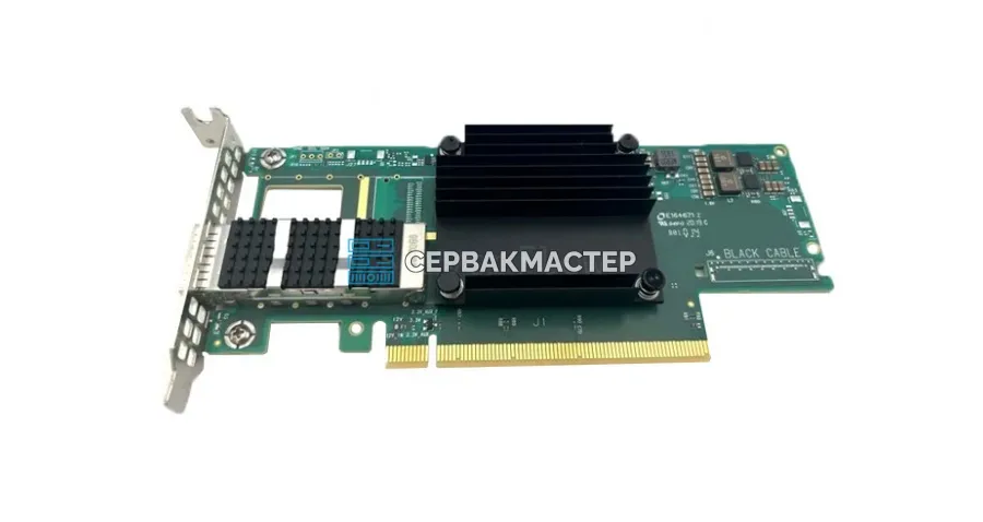 Сетевая карта Mellanox MCX653105A-ECAT (1x QSFP56 100GBE)