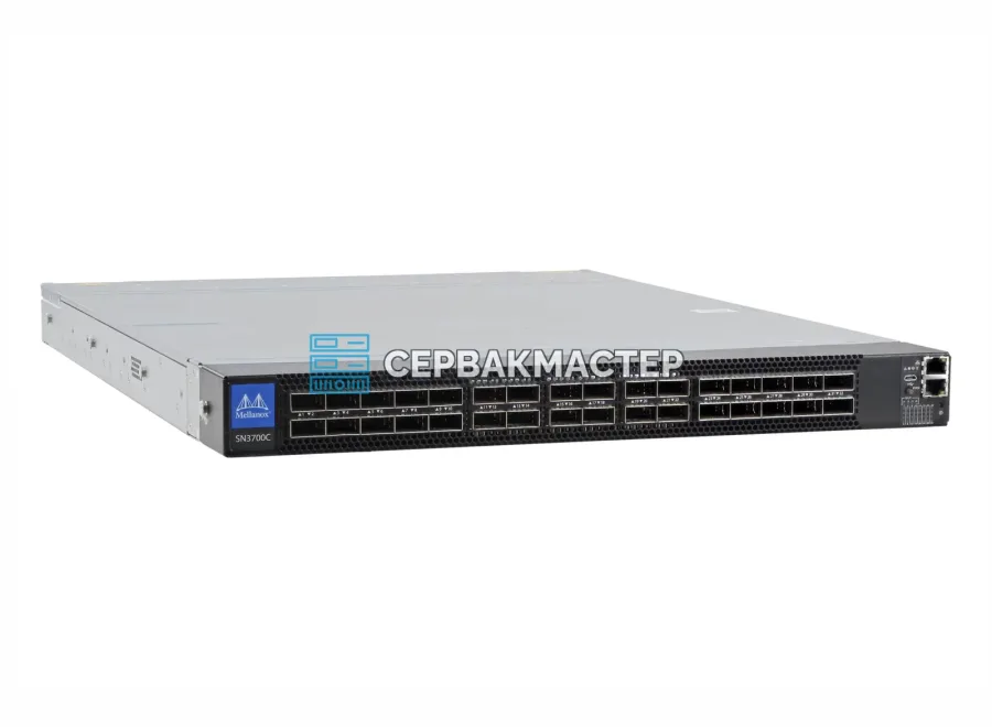 Ethernet-коммутатор NVIDIA MSN3700-CS2R (SN3700C): 32 порта QSFP28 100 Гбит/с, Onyx [920-9N201-00R7-0X0]