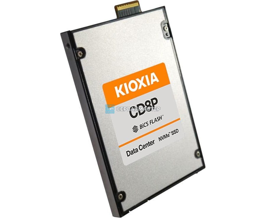 SSD-накопитель Kioxia CD8P-R 7.68TB E3.S 7.5mm [KCD81PJE7T68]