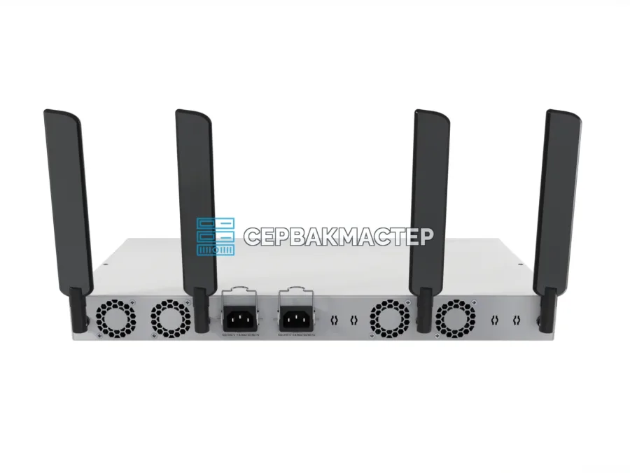 Коммутатор MikroTik CRS418-8P-8G-2S+5axQ2axQ-RM: L3, PoE-out 150 Вт, Wi-Fi 6, 2x SFP+ 10G
