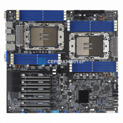 Серверная материнская плата ASUS Z13PE-D16 E-ATX, 2x LGA4677, 16 DIMM — купить в СервакМастер