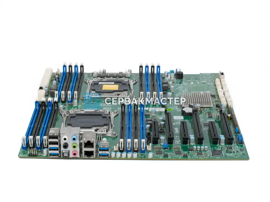 Серверная материнская плата Supermicro X10DAi (E-ATX, 2x LGA2011-3, 16 DIMM, MBD-X10DAi) — купить в СервакМастер