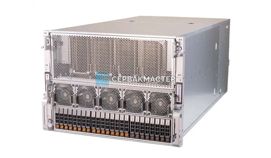 AI-сервер Phanteks Enthoo Pro 2 Server Edition: 4× AMD Instinct MI100 32GB, EPYC 7702, 512GB DDR4 ECC — СервакМастер