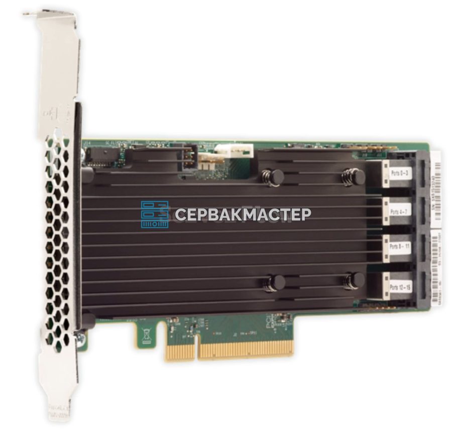 RAID-контроллер Broadcom MegaRAID 9361-16i, mini SAS HD, 12 Gb/s, кеш 2 ГБ