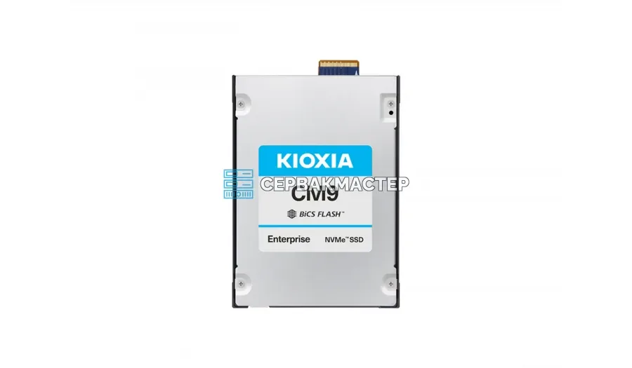 SSD-накопитель Kioxia CM9-V 1.6TB FIPS SED E3.S 7.5mm [KCM9FVJE1T60]