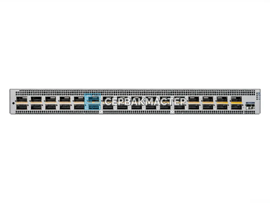 Коммутатор Arista DCS-7060DX5-32-F: 32 порта QSFP-DD 400G и 1 порт SFP+ 10G, L3, EOS