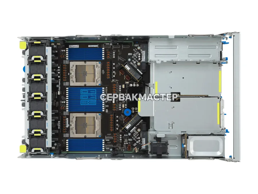 ASUS ESC N8A-E12 — 8-GPU сервер на NVIDIA HGX H100 SXM 80GB (640 ГБ HBM3)