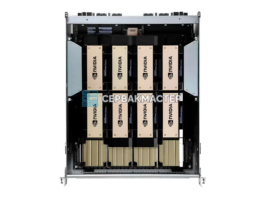 Supermicro SYS-821GE-TNHR: GPU-сервер 8U с 8× NVIDIA H200 SXM 141GB, 2× Xeon Platinum 8558, 2 ТБ DDR5